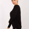 Černý plus-size top COMFOREL