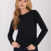 Černý basic top VELURIA