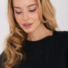Černý basic top VELURIA
