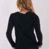 Černý basic top VELURIA