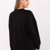 Černá oversize mikina CALMORIA