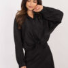 Černá elegantní oversize košile ITALY MODA – DORALISE