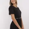 Černé klasické midi šaty FLORELLA