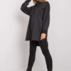 Černá oversize košile ex moda – ARLINDA