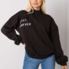 Černá zateplená oversize mikina Kelly – FARIRA