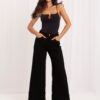 Černé wide leg džíny – AMELYS