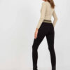 Černé casual legíny s elastickým pasem – ZAYENA