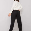 Černé rovné džíny plus size – CORISANDRA