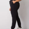 Černé plus-size tepláky Beatriz – DELENNA