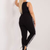 Černé plus-size tepláky Kairi – EVIINA