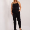 Černé plus-size tepláky Kairi – EVIINA