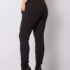 Černé bavlněné tepláky Savage plus size – CAVONA