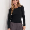 Černý basic top CLEOLINE