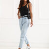 Černý basic top LORENZIA