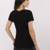 Černé basic tričko BELLARIS RUE PARIS