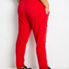 Červené tepláky Savage plus size – CAVONA
