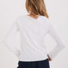Ecru basic top VELURIA