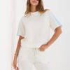 Ecru oversize top NUVERRA