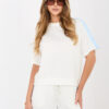 Ecru oversize top NUVERRA