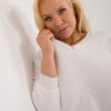 Ecru plus size top PURENNA