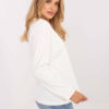 Ecru basic top MODELINE