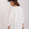 Ecru plus size tričko WHISPERA