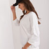 Ecru plus size tričko WHISPERA