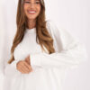 Ecru oversize mikina CALMORIA