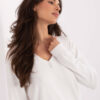 Ecru plus-size svetr SANITA s modalem