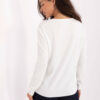 Ecru plus-size svetr SANITA s modalem