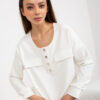 Ecru casual komplet s mikinou – AZARIA