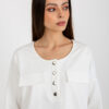 Ecru casual komplet s mikinou – AZARIA