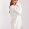 Ecru zateplená oversize mikina – HILIRA