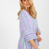 Fialová boho halenka BOHEMIA