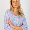 Fialová boho halenka BOHEMIA