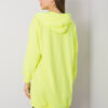 Fluo žlutá mikina Olive s kapucí – DORARA