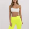 Fluo žluté sportovní cyklistické kraťasy – SYRELLA