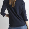Tmavě modrý basic top BELVANNE s hvězdou
