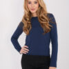 Námořnicky modrý basic top VELURIA