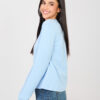 Světle modrý basic top ELVARISSA