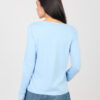 Světle modrý basic top ELVARISSA
