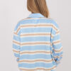 Světle modrá half-zip mikina ZIPMARA