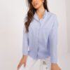 Světle modrá oversize košile BY POMMES LIFE – ALDORIA