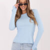 Světle modrý basic top AMERELLE