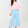 Světle modré wide-leg džíny – JENERIA