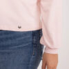 Světle růžová plus size mikina Florentia – CIRORA