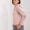 Světle růžová hladká hoodie EIGHT 2 NINE – JULIRA