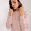 Světle růžová hladká hoodie EIGHT 2 NINE – JULIRA