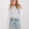 Světle šedý basic top PURESSA