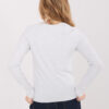 Světle šedý basic top VELURIA